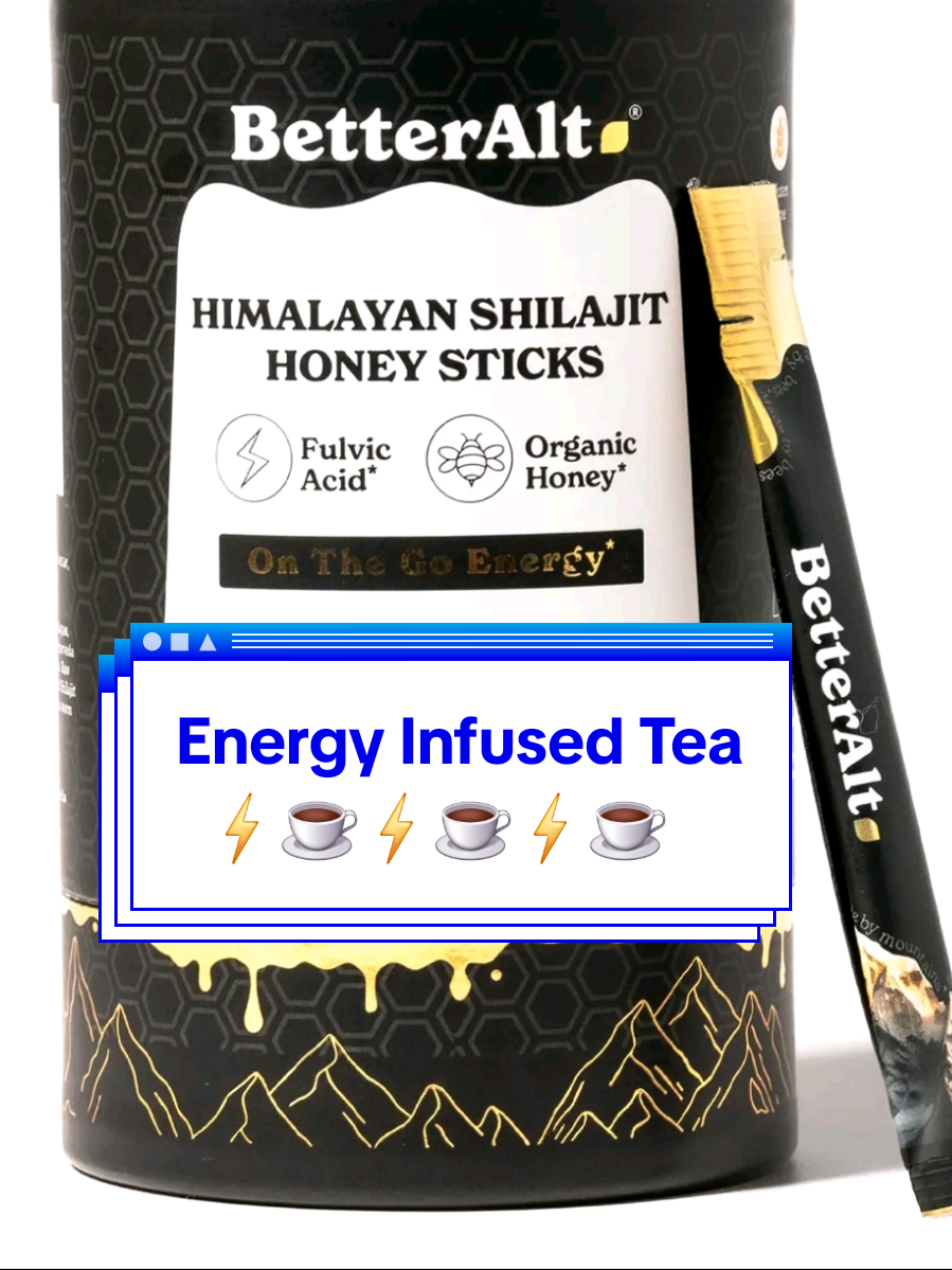 TikTok post by @jessofalltrades for Better Alt. Caption reads: [...]  On-the-go energy, tea style ☕️ @Better Alt ....