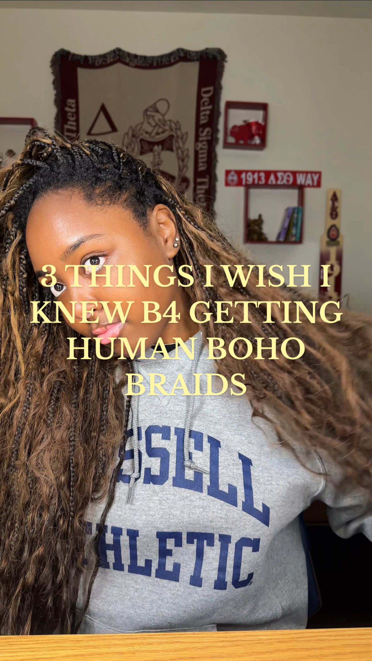 TikTok post by @sanaijonaeee for Revlon Hair Tools. Caption reads: Now i’ll know what to do for next time! Save this....