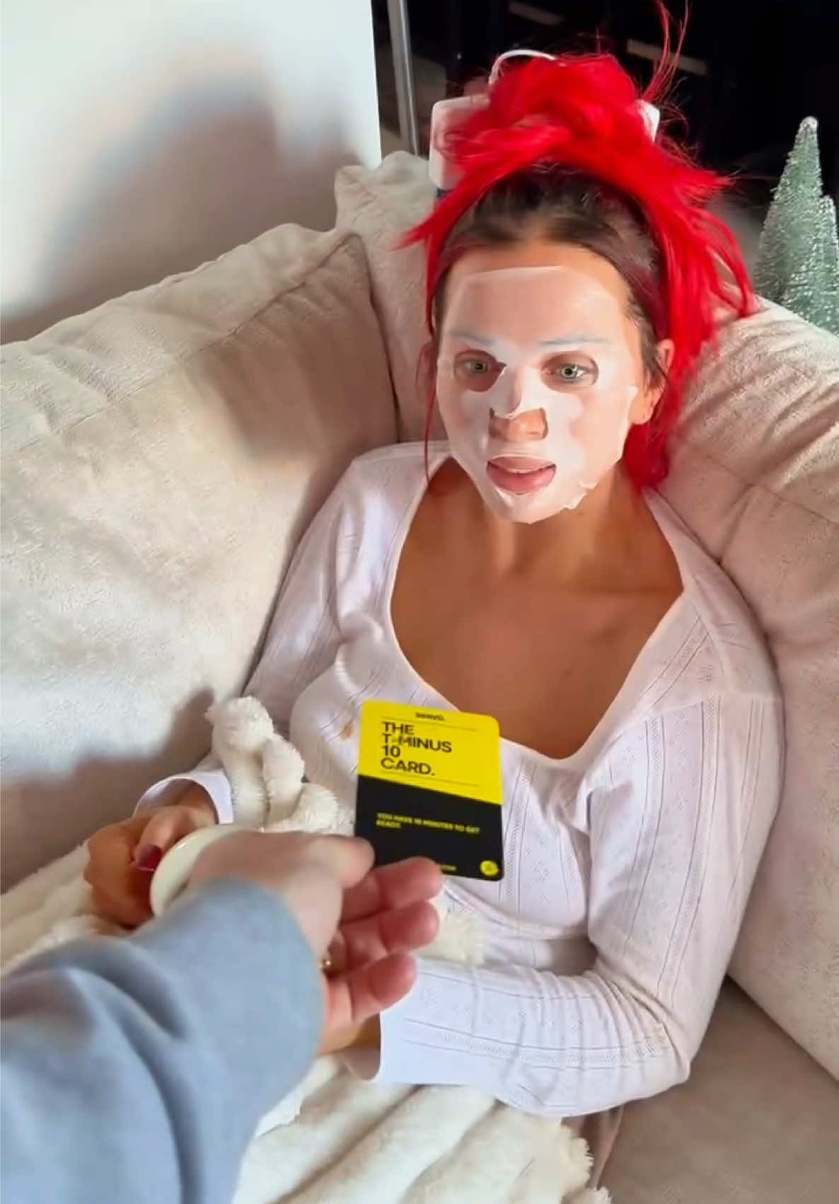 TikTok post by @lloydharveyhulme for SERVD CARDS. Caption reads: These @SERVDCARDS are so handy to have, I’ve been....