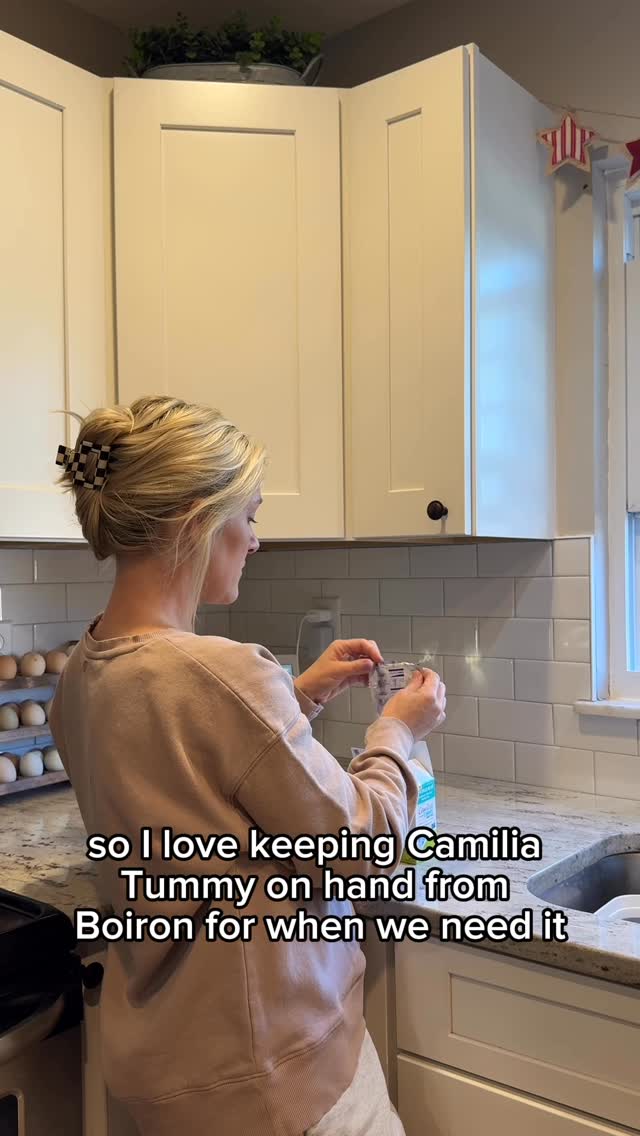 Instagram post by @brittneyzillig for BoironUSA. Caption reads: You never know what might come up and when dealing....