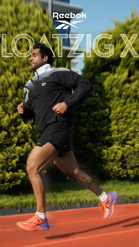 Instagram post by @rahuldattard for Reebok. Caption reads: [...] flow into your fastest miles.
@reebokindia....