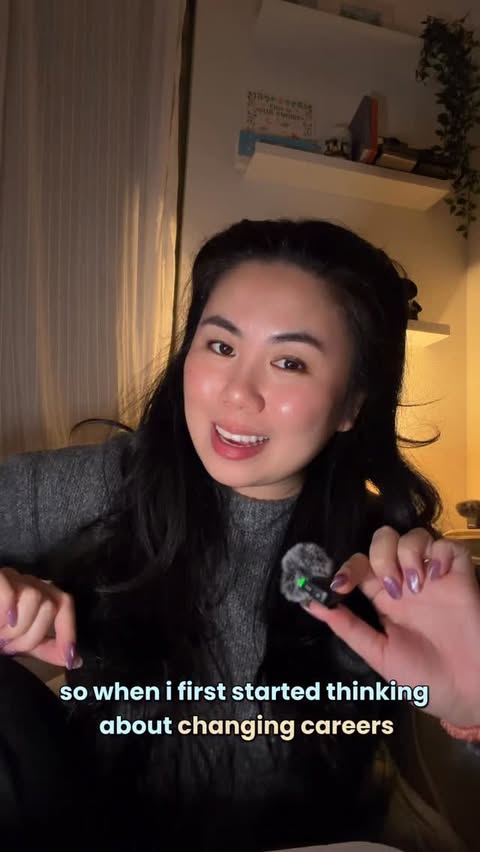 Instagram post by @_rosetanaka for Indeed. Caption reads: [...] 🤍the career discovery quiz in the....