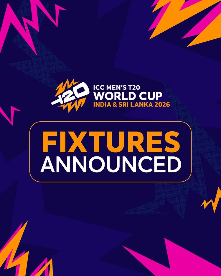 Instagram post by @jayshah220988 for ICC T20 World Cup. Caption reads: The schedule for ICC Men’s @T20WorldCup 2026 is....