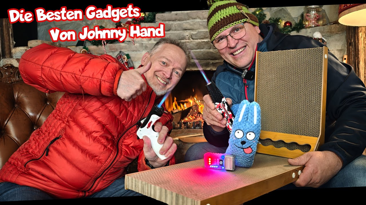YouTube post by @rcfreundebayerwald for Rlaarlo. Caption reads: The best gadgets from the Johnny Hand Shop. Top or....