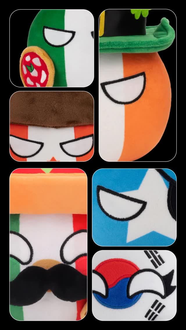 Instagram post by @drewdurnil for Makeship. Caption reads: geography, but make it huggable 🤗🌎 click the....