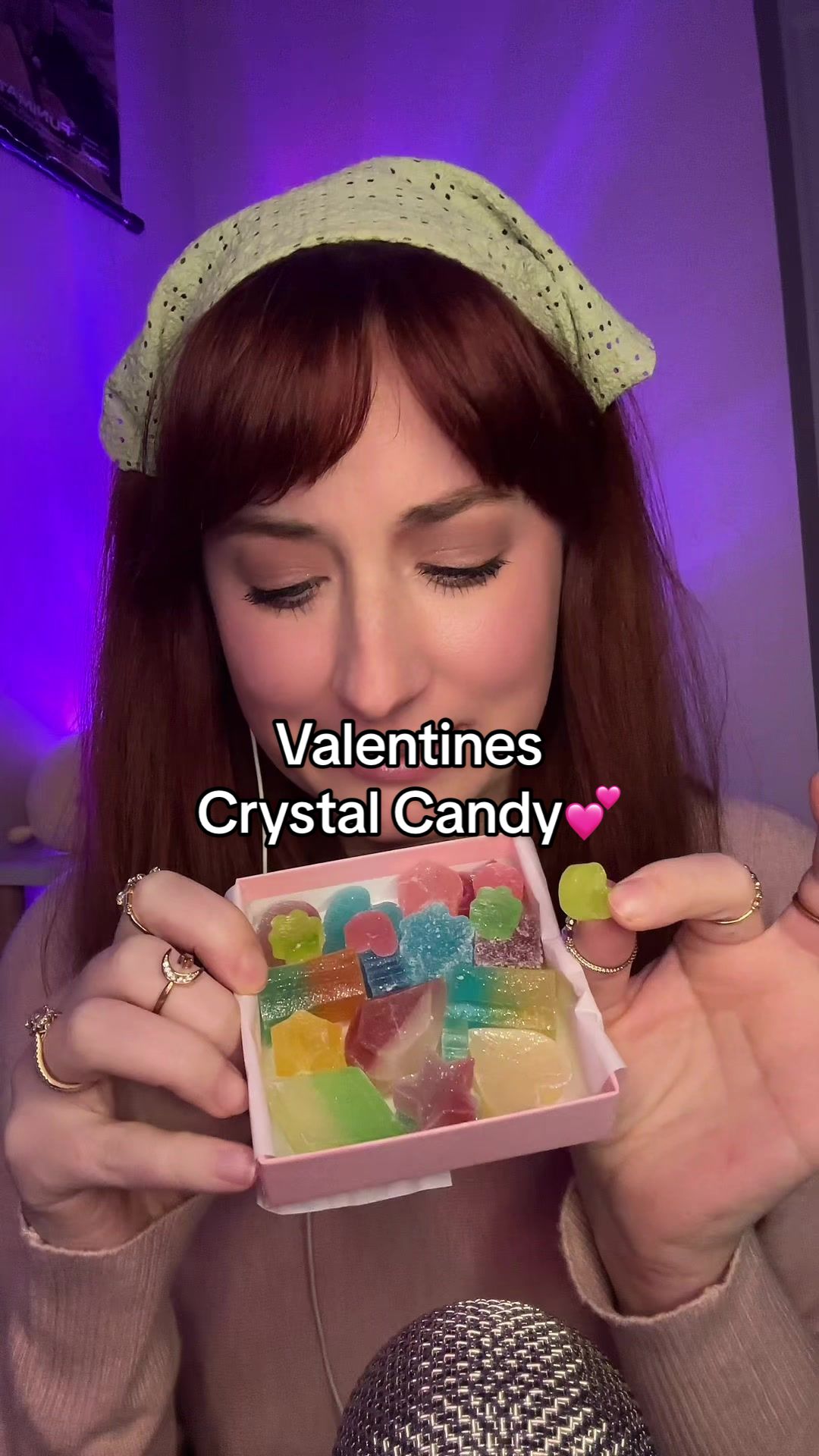 TikTok post by @cocowaterasmr for Silky Gem. Caption reads: [...] me🥹 Use “CocoWater” for 10% off SILKY....