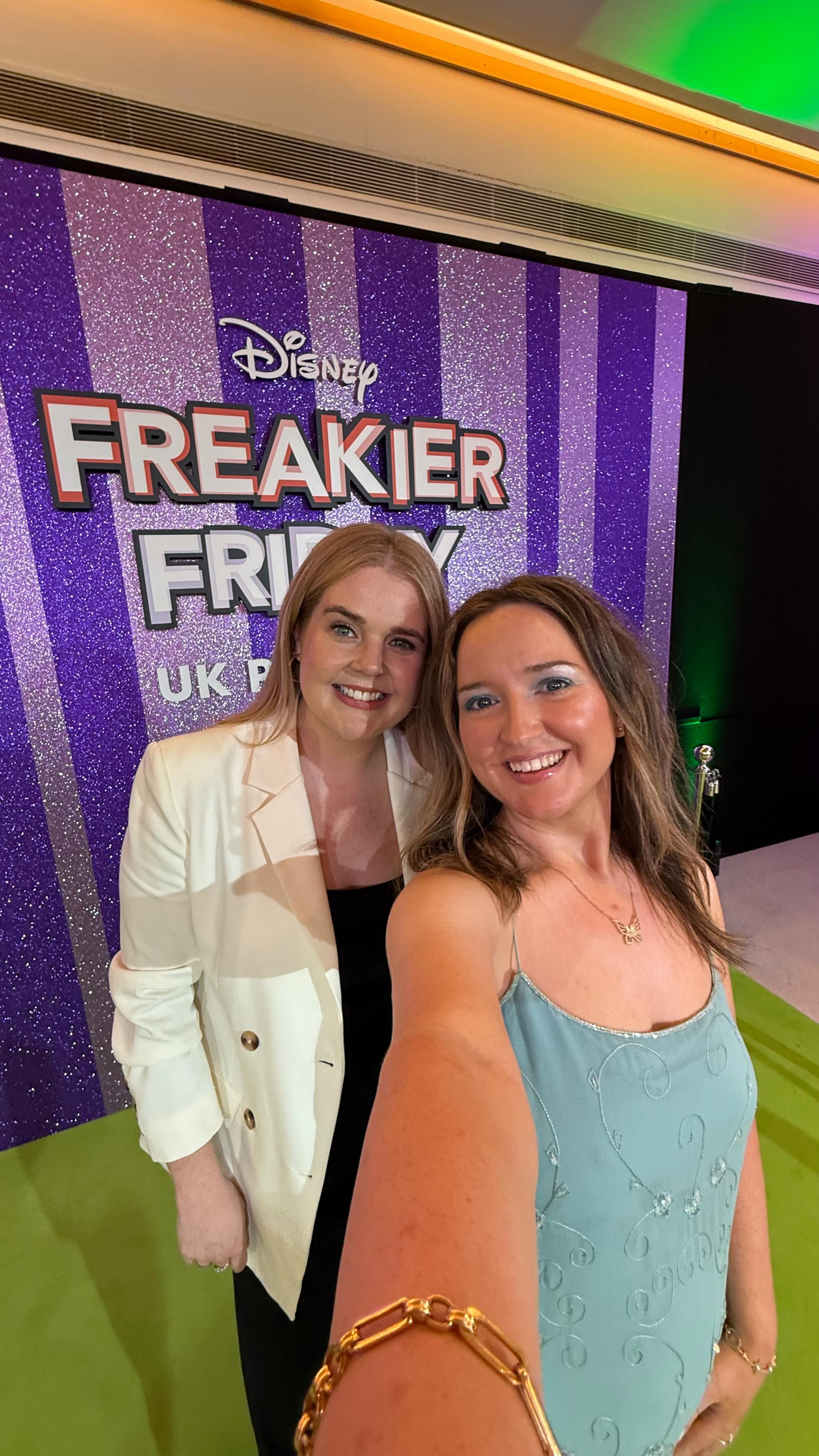 Instagram post by @rosegallagher for Disney. Caption reads: Making my teenage dreams come true at the....