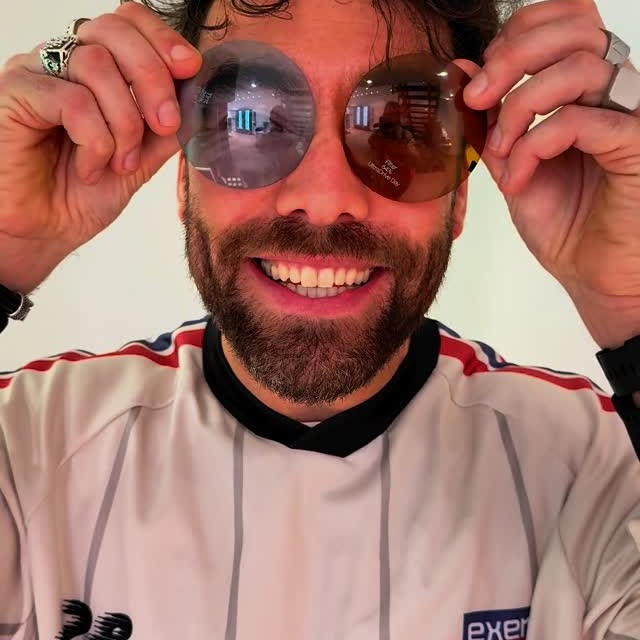 Instagram post by @jackdelhi for Specsavers. Caption reads: We will rock nieuwe @specsaversnederland....