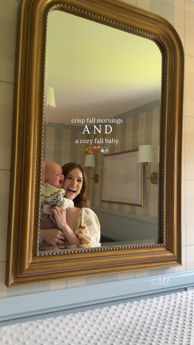 Instagram post by @thehalliescene for Carter's. Caption reads: #ad ITS COZY SEASON 🧸☕️🍂 and I picked up some of....