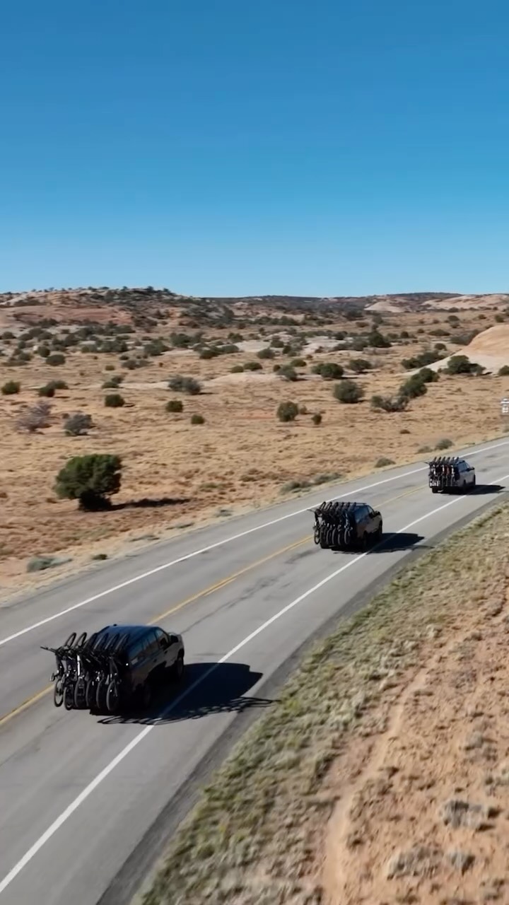 Instagram post by @portermtb for Thule. Caption reads: Another Thule Shuttle Weekend in the books! This....