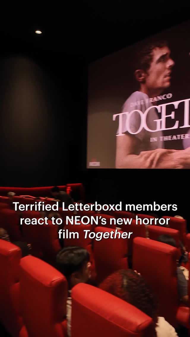 Instagram post by @together.movie for NEON. Caption reads: [...] @together.movie 😱 In partnership with....