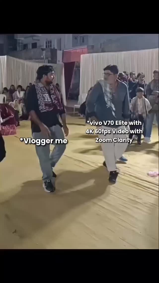 Instagram post by @_ashleelbro_ for Vivo. Caption reads: #Ad vivo V70 Elite just levelled up my camera....