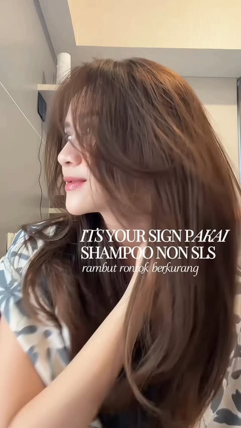 Instagram post by @adindarrsss for Ciara Indonesia. Caption reads: [...] NON SLS and feel the difference💫....