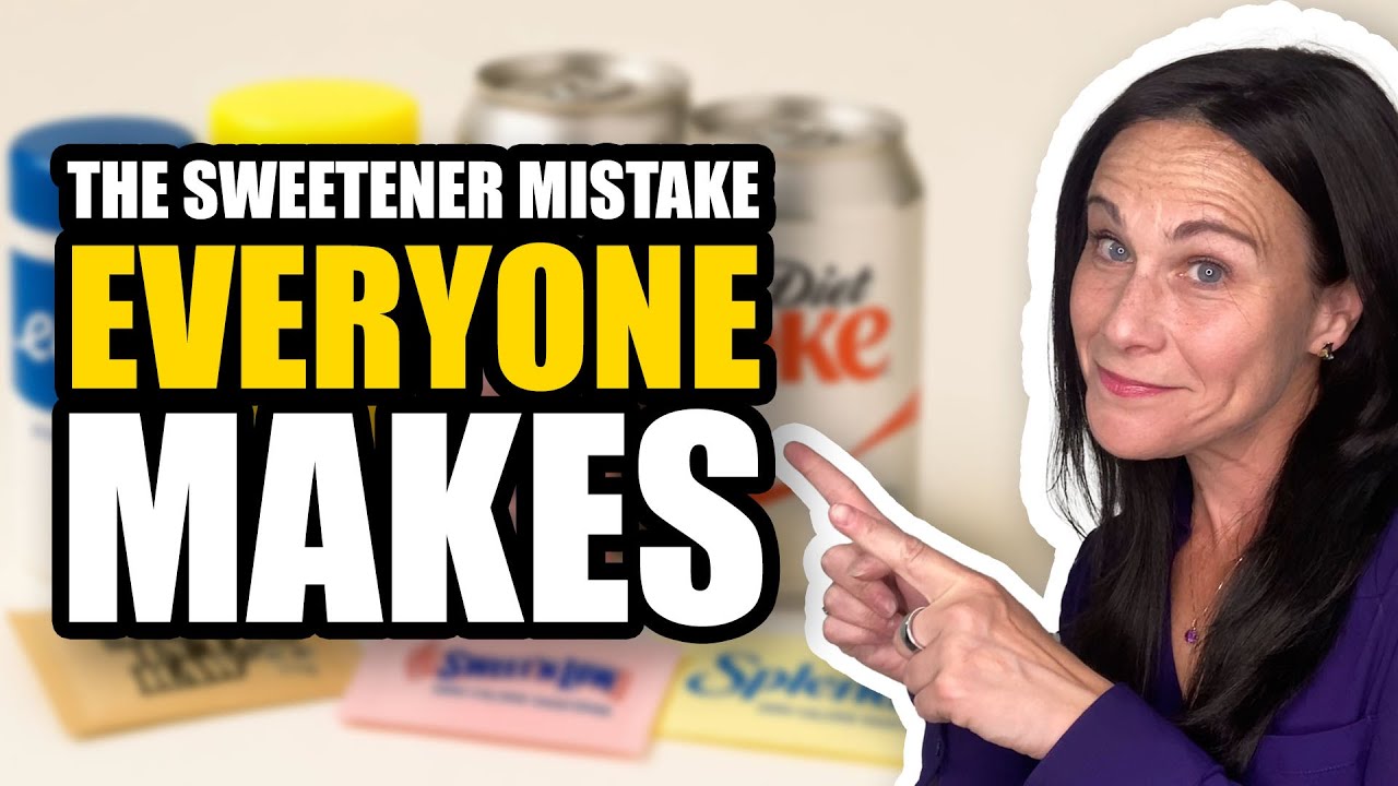 YouTube post by @amyberger-ketowithoutthecrazy for Keto Chow. Caption reads: Sweeteners vs. Blood Sugar: The Real Winners &....