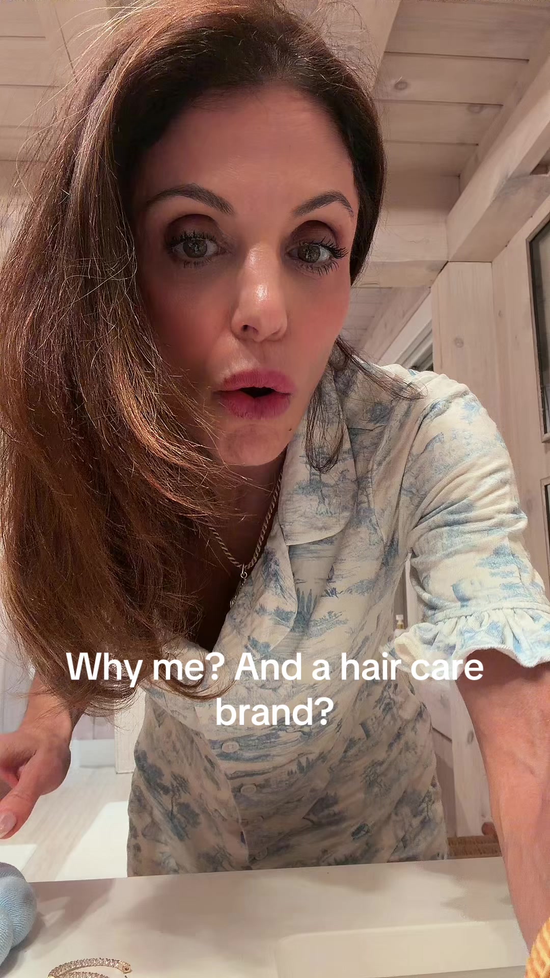 TikTok post by @bethennyfrankel for dpHUE. Caption reads: [...] #haircare #partner #haircolor @dpHUE.