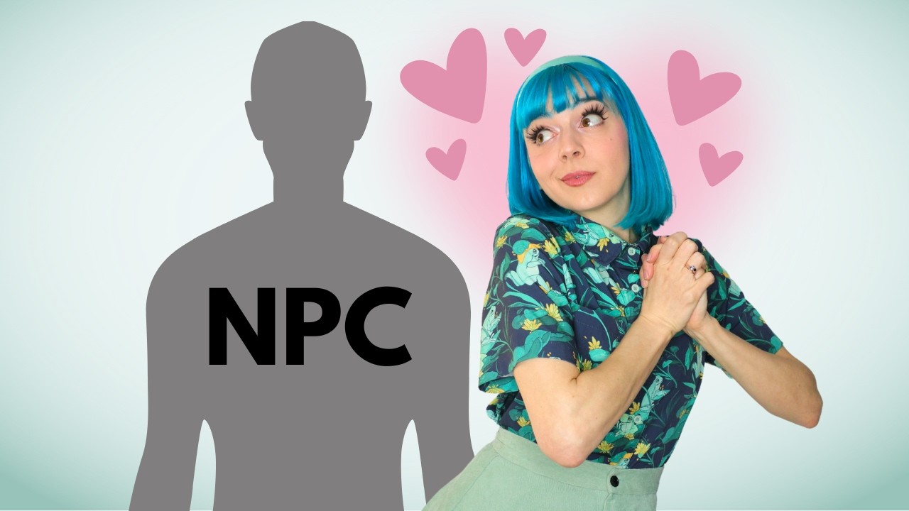YouTube post by @GinnyDi for World Anvil. Caption reads: Make NPCs your party will obsess over.