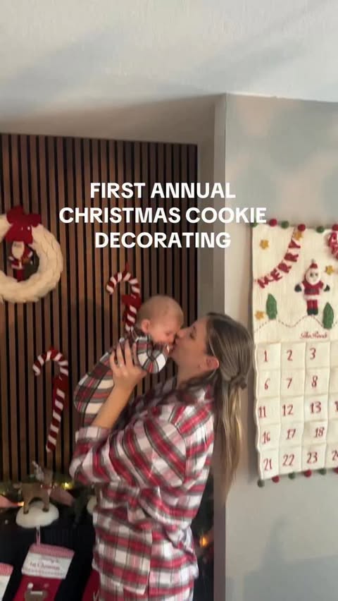 Instagram post by @lovelydelites for Pottery Barn Kids. Caption reads: She may be too little to join in on the cookie....