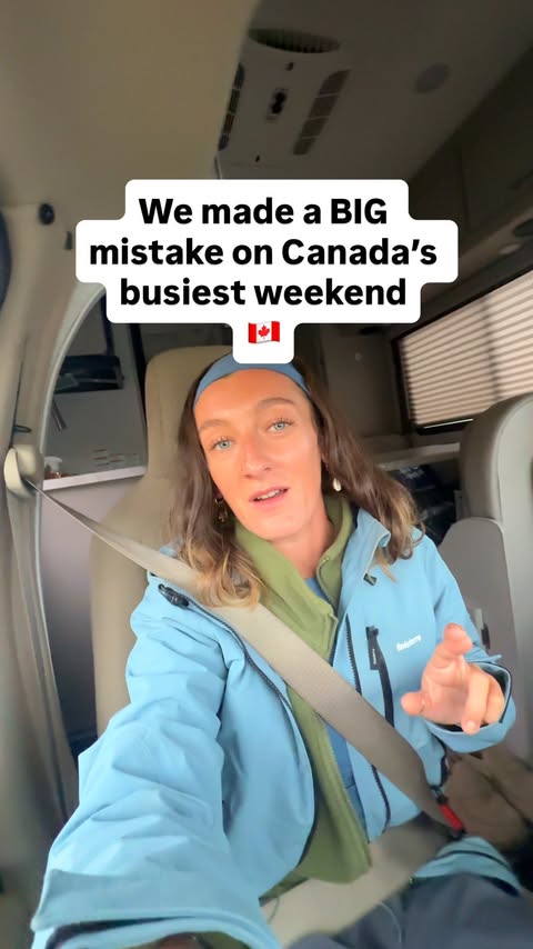 Instagram post by @billyandleanne for Holafly. Caption reads: [...] on Canadas busiest weekend 🇨🇦👀....
