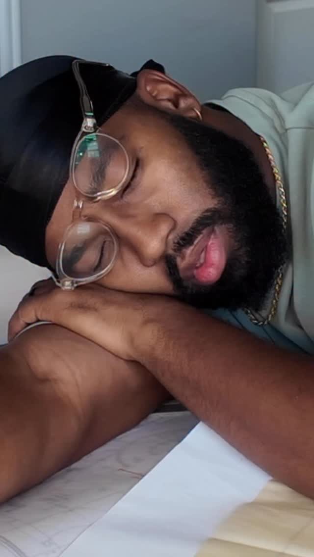 Instagram post by @_gqtone for Calm. Caption reads: Dream plans > Floor plans 😴😅 Thanks to the new....