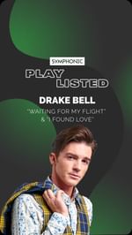 Instagram post by @drakebell for TIDAL. Caption reads: @drakebell’s music is everywhere 🌎 That’s how....