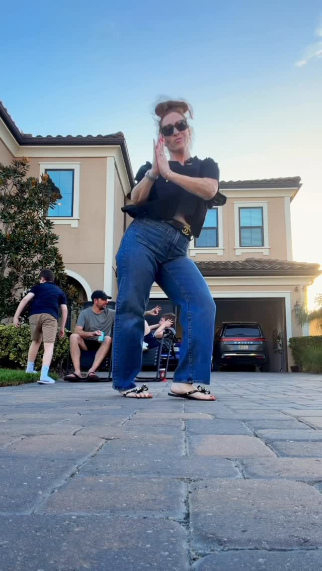 Instagram post by @allison.jacobsss for Madewell. Caption reads: When it finally drops below 80° in FL, it’s time....