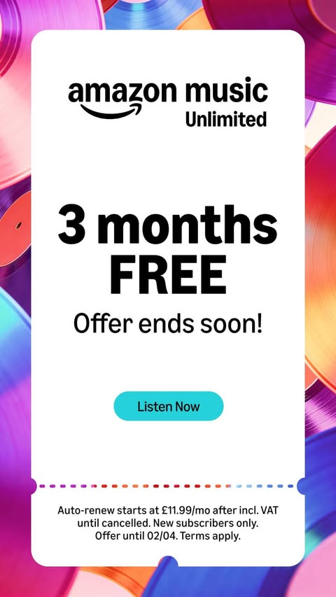 Instagram post by @thesinglemumdiaries_ for Amazon Music. Caption reads: [...] soon 👀 You can still get 3 months of Amazon....