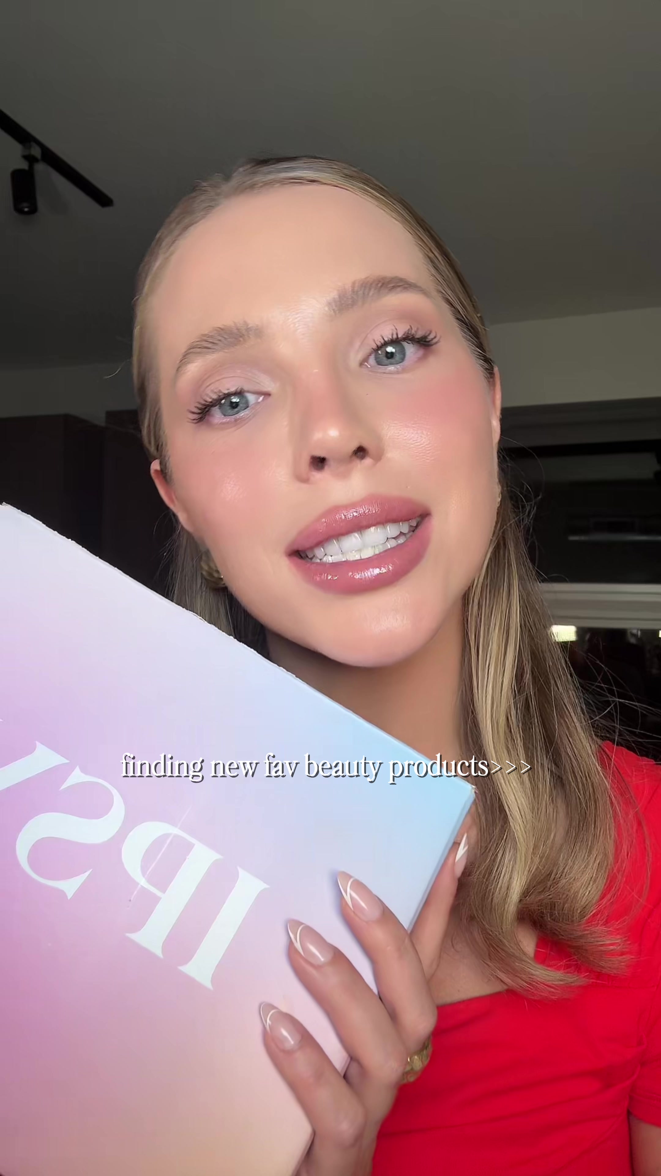 TikTok post by @imjamiestone for Lysbeauty. Caption reads: 😍 yet again I found some new fav products with....