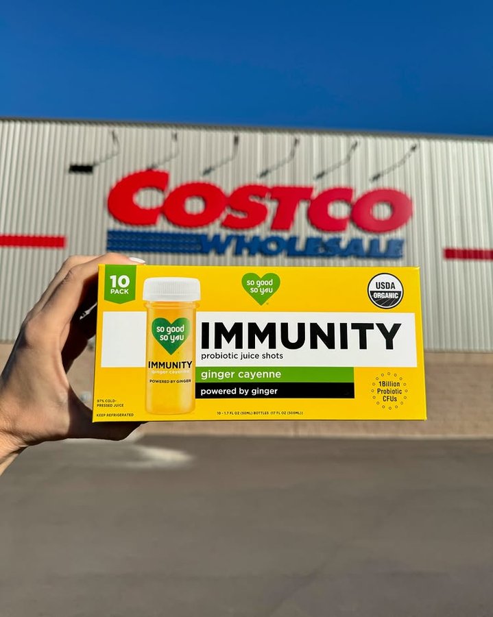 Instagram post by @costcoguide for So Good So You. Caption reads: Check out this amazing deal on this @sogoodsoyou....