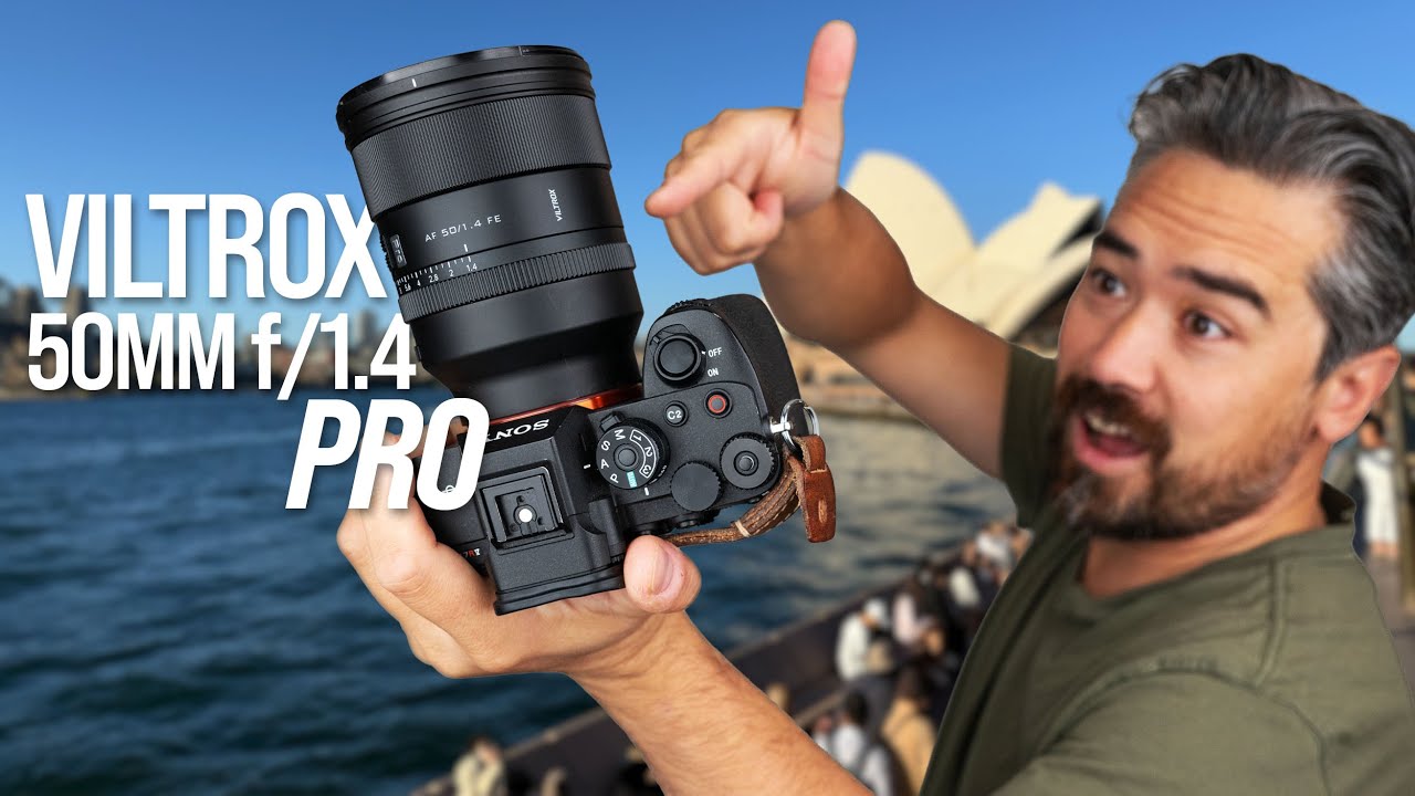 YouTube post by @PetaPixel for Audiio. Caption reads: The Viltrox 50mm f/1.4 Pro Came THIS CLOSE to....