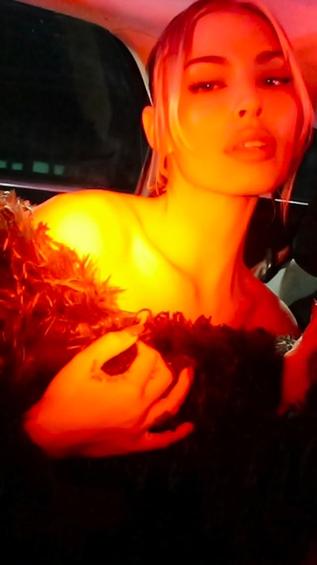 Instagram post by @goicoechea for Roberto Cavalli. Caption reads: Publicidad* Like a serpent, I’m shedding my old....