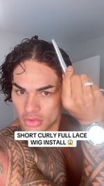 Instagram post by @kainevakaihair for Pureology. Caption reads: SHORT AND CURLY BABY ! 

Its my turn to use my....
