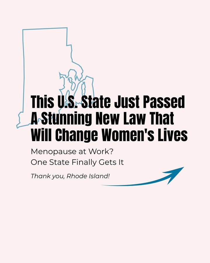 Instagram post by @estrogen_matters for HuffPost. Caption reads: Rhode Island just did something big: it became the....