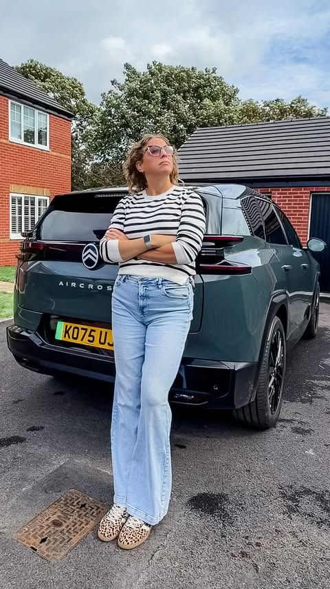 Instagram post by @mykindamum for Citroën. Caption reads: [...] importantly, massaging front seats, the....