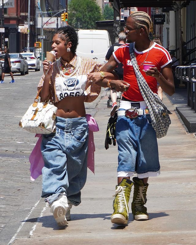 Instagram post by @sierrarenas for JBW. Caption reads: 2 fly peas in a pod ft reserve coast citrine &....