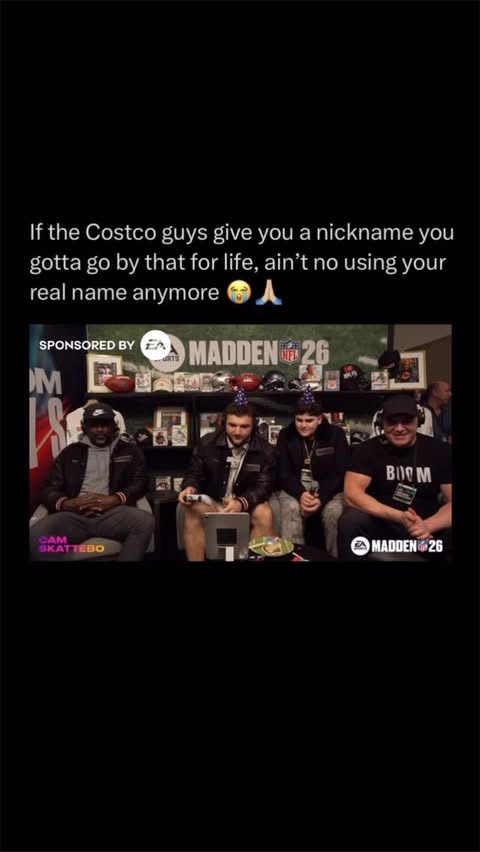 Instagram post by @monkeyboy.memes for Equestrian NSW. Caption reads: The Costco Boys pulled up to Cam Skattebo’s EA....
