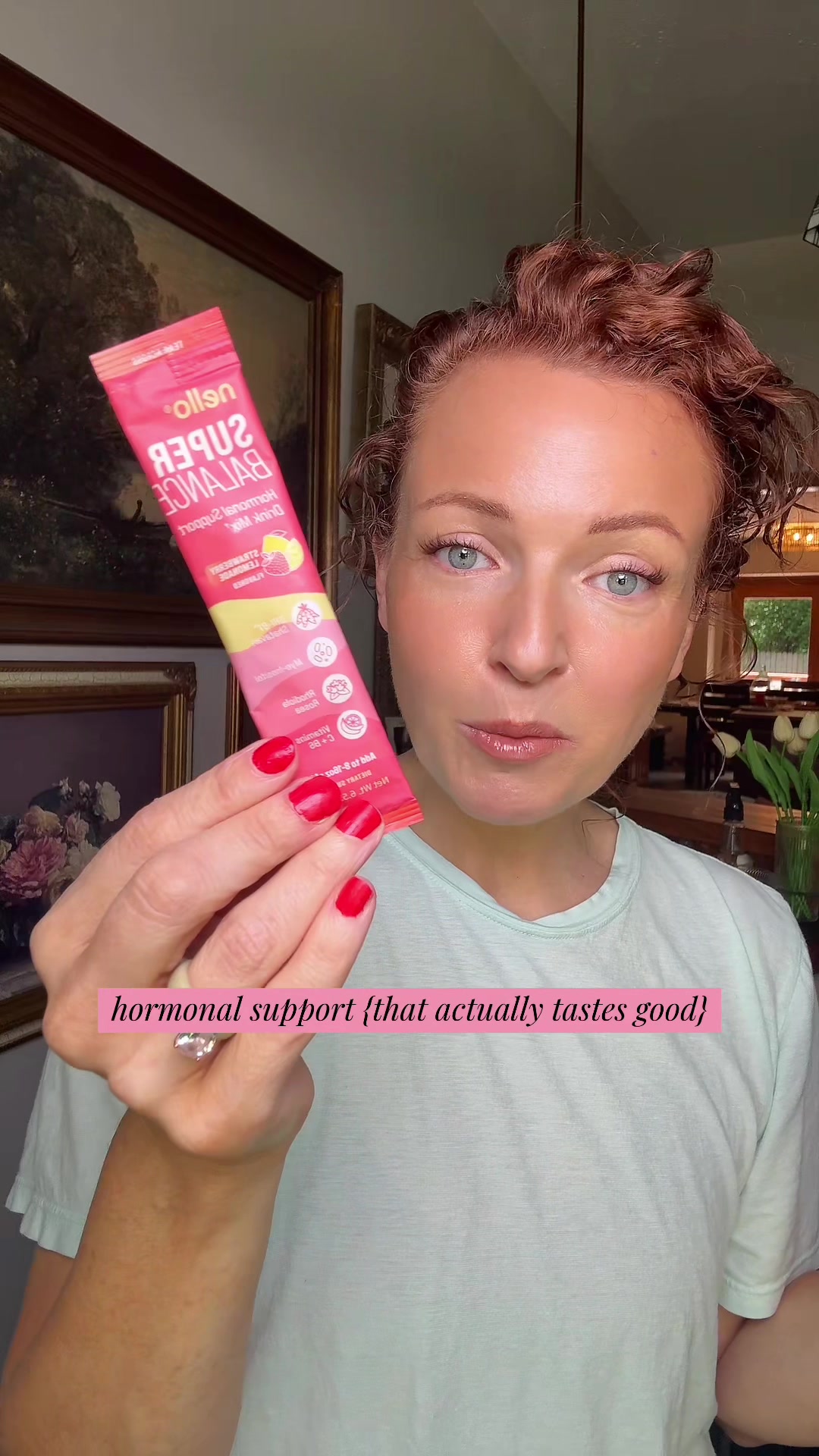 TikTok post by @shesfuntho2 for nello. Caption reads: @Nello #hormonalimbalance #perimenopause [...].