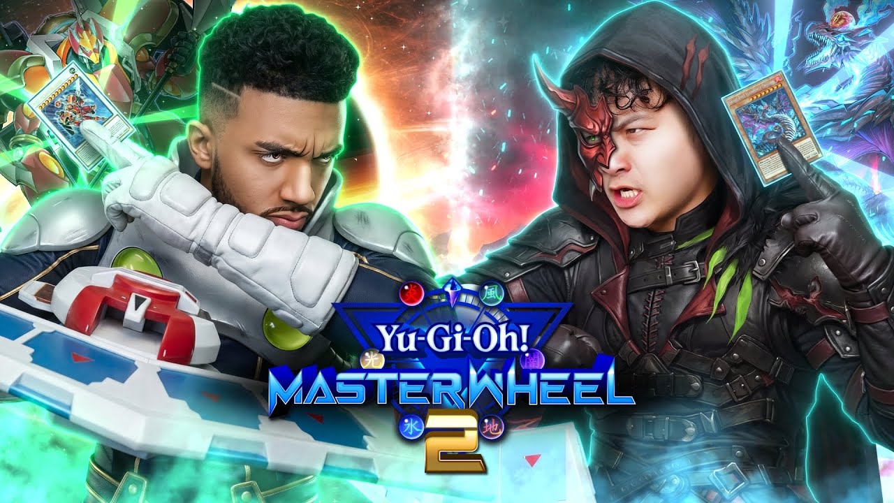 YouTube post by @TeamSamuraiX1 for Shop Titans. Caption reads: I'M ENDING THIS ONCE AND FOR ALL! | Yu-Gi-Oh!....