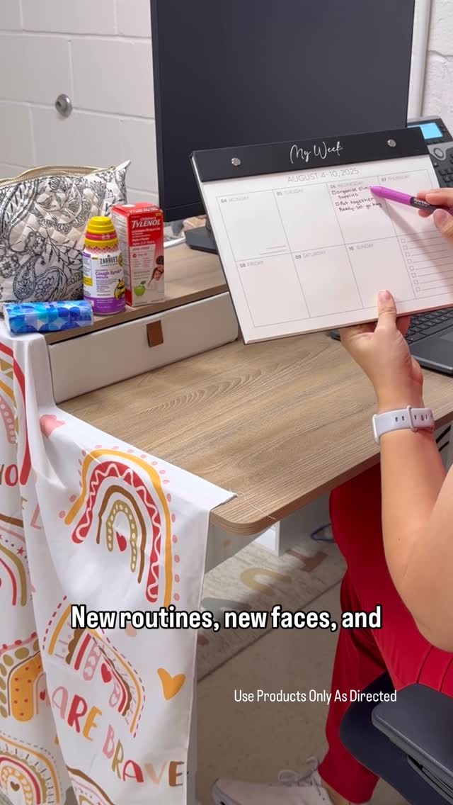 Instagram post by @kaylarrrenee for Zarbee's. Caption reads: #ZarbeesPartner Back-to-school is a big....