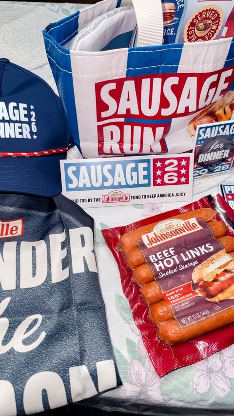 Instagram post by @princess.eva_ for Johnsonville. Caption reads: Thank you, @johnsonville for all of the little....