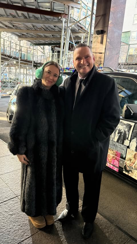 Instagram post by @saraanneleeds for Lovesac. Caption reads: Last month the internet met Noel, an Upper East....