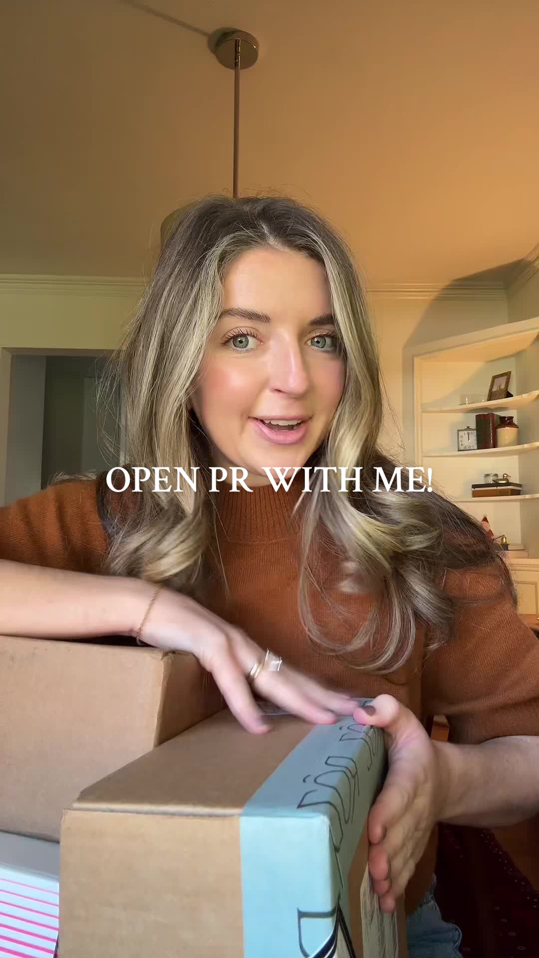 TikTok post by @elliewfrazier for DIBS Beauty. Caption reads: [...] you so much @RŌZ Hair @TALOVA LABS....