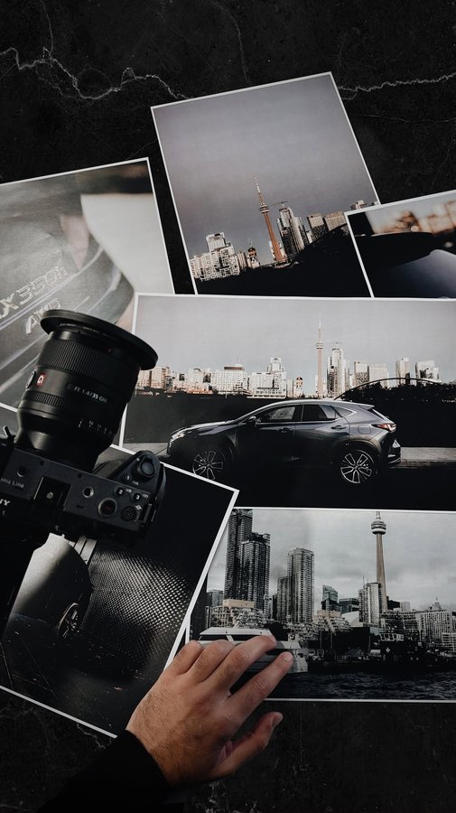 Instagram post by an influencer for Lexus Canada. Caption reads: [...] it’s how I get there. @LexusCanada....