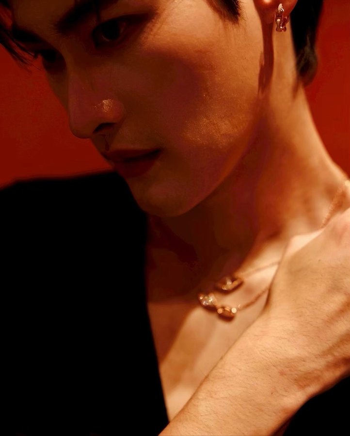 Instagram post by @numberx9th for FERRAGAMO. Caption reads: 🖤.