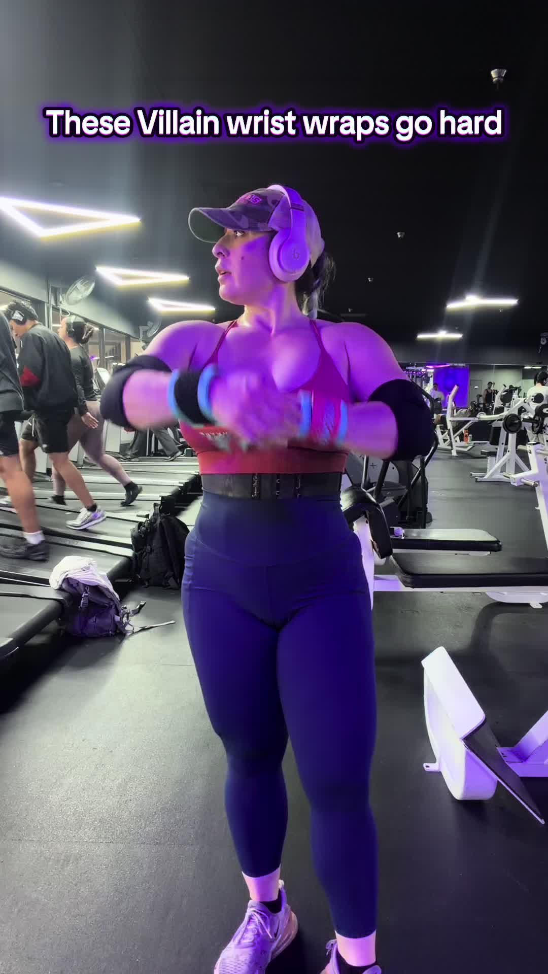 TikTok post by @melissatoj for TuffWraps. Caption reads: [...] all my power goes where it should.....