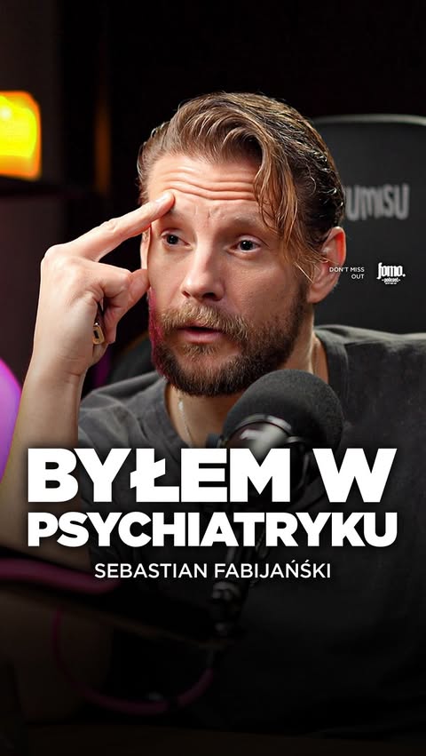Instagram post by @podcastfomo for ING Türkiye. Caption reads: Podcast z Sebastianem Fabijańskim już dostępny na....