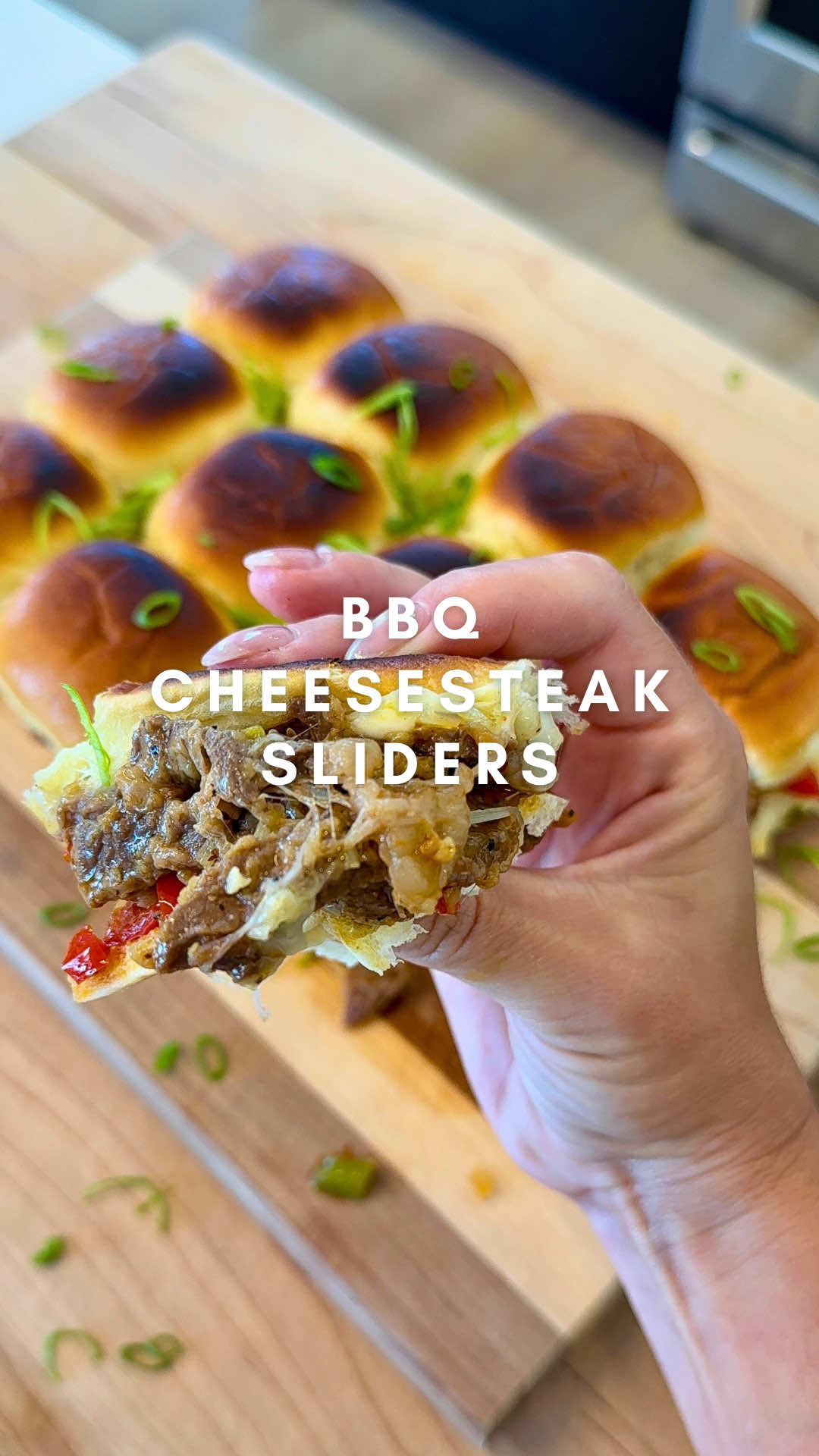 TikTok post by @elliotts.kitchen for Blues Hog. Caption reads: If you have 15 minutes on Game Day, you have to....