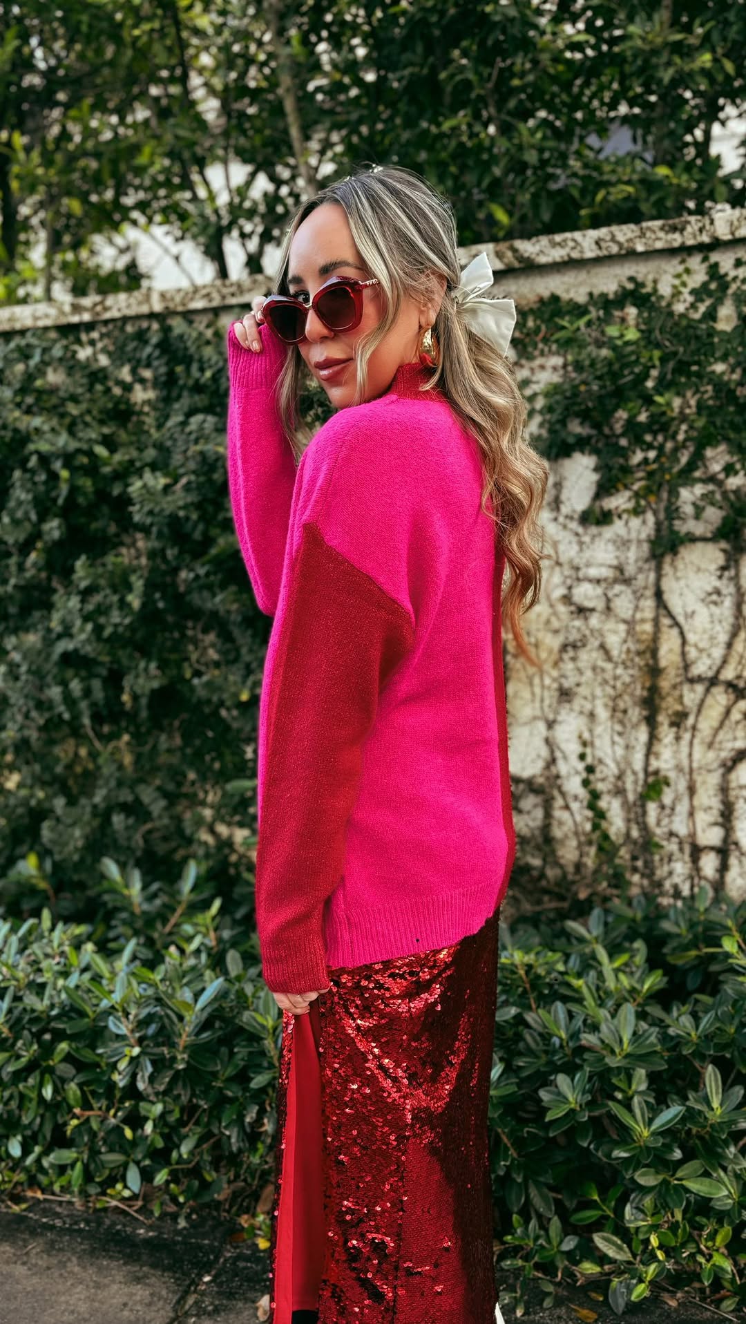 Instagram post by @mykindofcasual for Red Dress. Caption reads: Hard Launch on Valentines Day looks with....