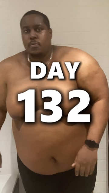 TikTok post by @jamalgetright_ for WarriorSupps. Caption reads: Day 132 of my Body Transformation ✨ @WarriorSupps....