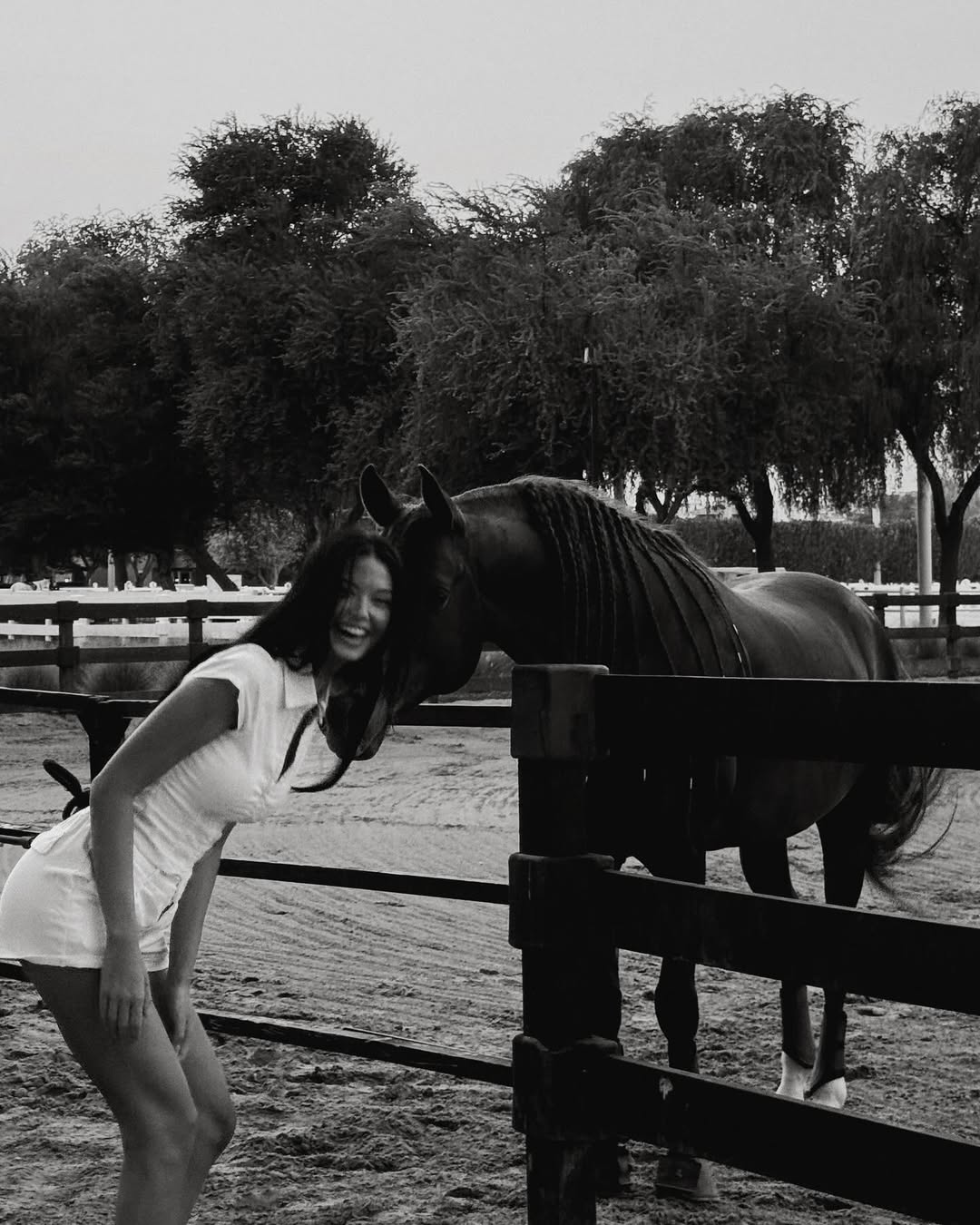 Instagram post by @enisa.bukvic for Svenja Walberg. Caption reads: A day with my bestie at the stables 👯‍♀️
Wir....