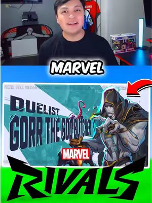 TikTok post by @neuxito for Marvel Rivals. Caption reads: ⚠️ PELIGRO Todo Mundo… @marvelrivals....